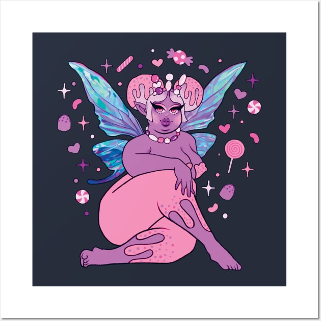 Body Positive Sugar Plum Fairy - Softcore Wall Art by ShopSoftcore